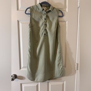 C&C California Sleeveless Green Dress